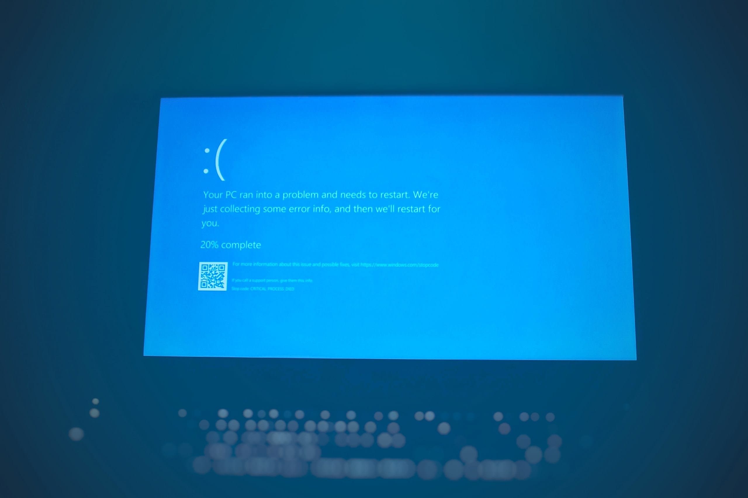 Blue Screen of Death Windows 10