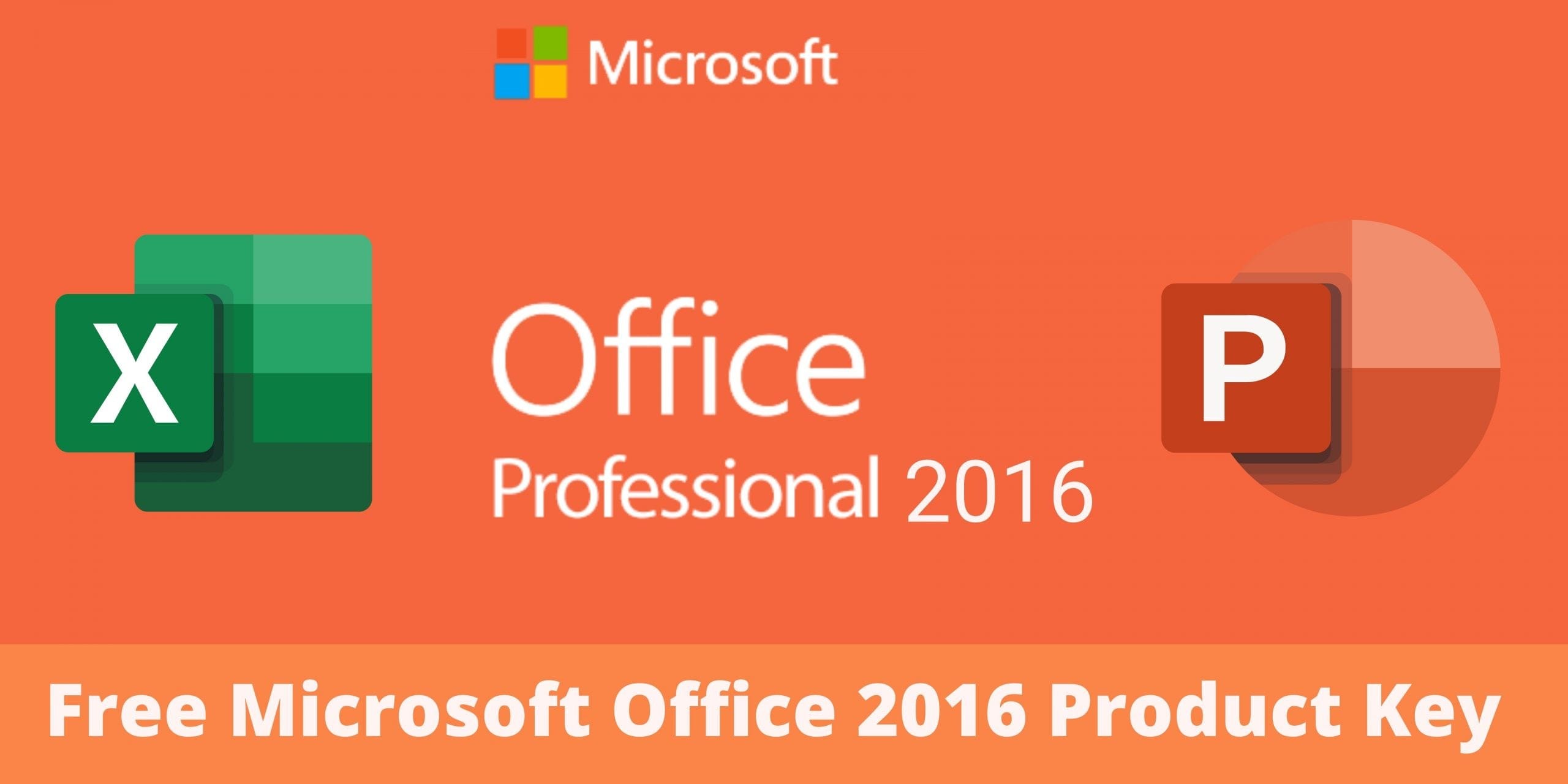Microsoft Office 2016 Product Key