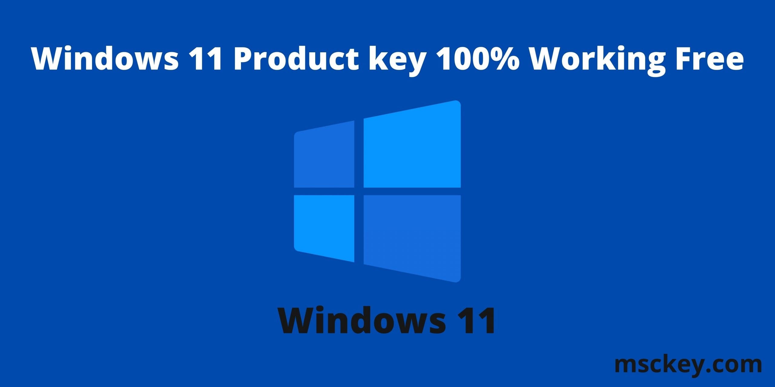 Windows 11 Product key