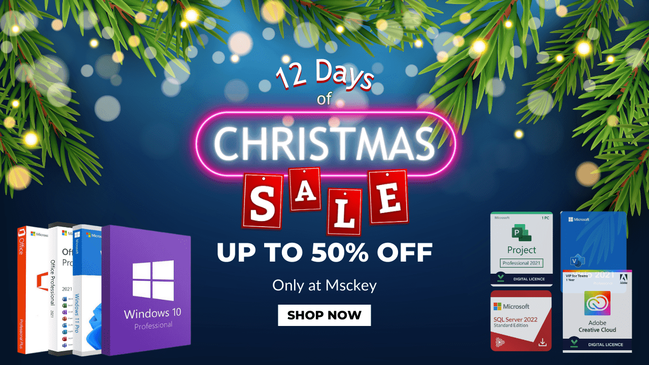 12 days of christmas sale at msckey