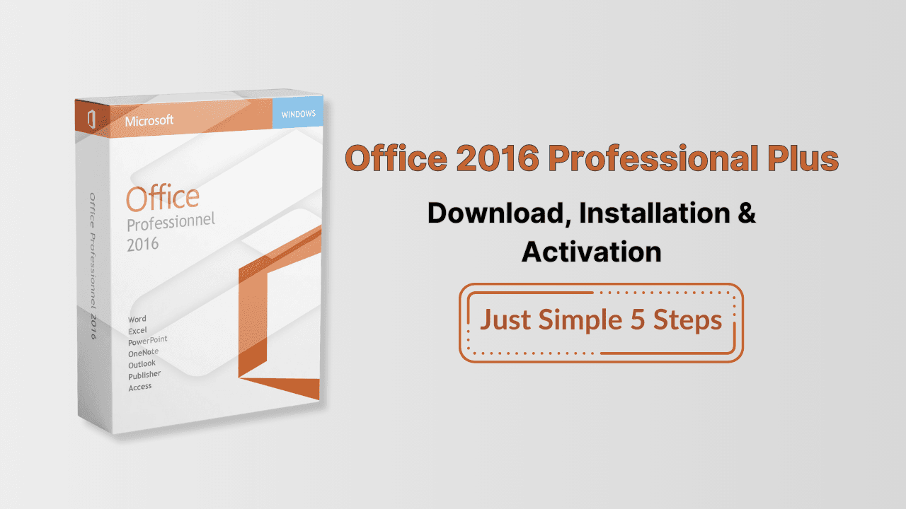 how to download office 2016 professional plus