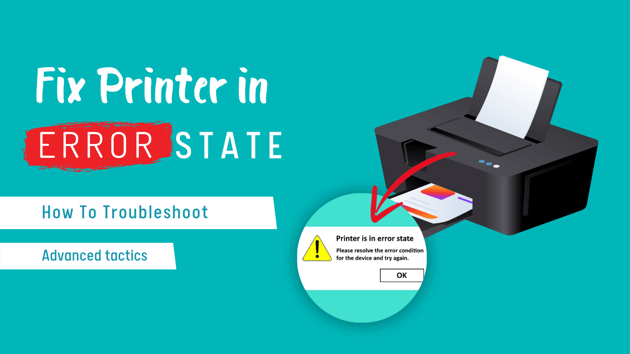 printer in error state