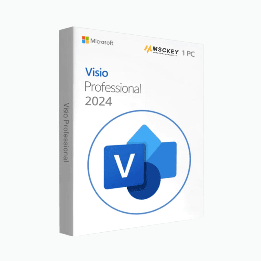 Microsoft Visio professional 2024 license key for 3 pc